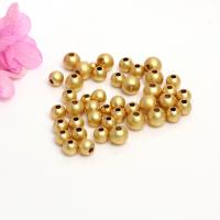 Brass Jewelry Beads, Round, high quality plated, DIY 