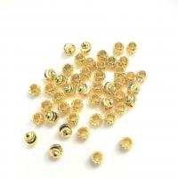 Brass Spacer Beads, plated 