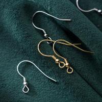 Sterling Silver Hook Earwire, 925 Sterling Silver, plated 