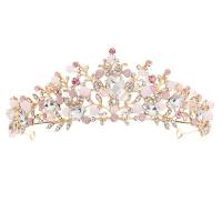 Bridal Tiaras, Zinc Alloy, fashion jewelry & for woman & with rhinestone 