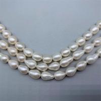 Baroque Cultured Freshwater Pearl Beads, DIY, white, 6-7mm Approx 15 Inch 