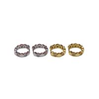 Cubic Zirconia Micro Pave Brass Earring, plated, micro pave cubic zirconia & for woman 17mm 