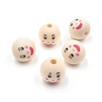 Printing Wood Beads, DIY, 22mm 