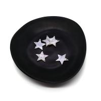 ホワイト シェル ペンダント, ホワイトリップシェル, 星, 彫刻, ユニセックス, ホワイト, 19mm, 売り手 パソコン