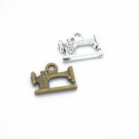 Zinc Alloy Jewelry Pendants, Sewing Machine, plated, DIY Approx 2mm 