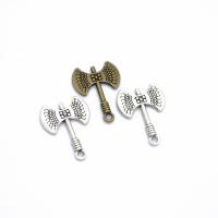 Zinc Alloy Jewelry Pendants, Axe, plated, DIY Approx 1.5mm 