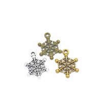 Zinc Alloy Jewelry Pendants, Snowflake, plated, DIY & hollow Approx 2mm 