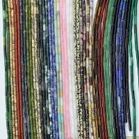 Single Gemstone Beads, Natural Stone, Column, natural Approx 14.96 Inch 