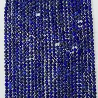 Natural Lapis Lazuli Beads, Round & faceted, lapis lazuli Approx 14.96 Inch 