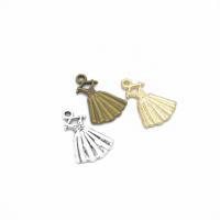 Zinc Alloy Jewelry Pendants, Skirt, plated, DIY Approx 1mm 