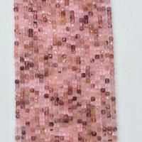 Single Gemstone Beads, Red Marble Glue Stone, Round, natural, faceted, pink Approx 14.96 Inch 