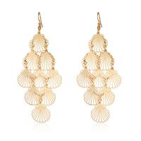 Zinc Alloy Drop Earring, plated, fashion jewelry & for woman 