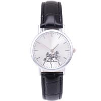 Reloj de Pulsera Unisex, Cuero de PU, con Vidrio & acero inoxidable 304 & aleación de zinc, movimiento chino, sin impermeables & diferentes estilos para la opción, más colores para la opción, Vendido por UD