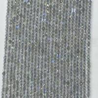 Perles en labradorite, Rond, naturel, normes différentes pour le choix & facettes, gris Environ 14.96 pouce, Vendu par brin