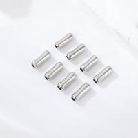 Brass Spacer Beads, silver color plated, fashion jewelry & DIY & for woman 