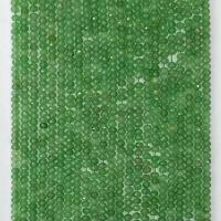 Green Aventurine Bead, Round, natural & faceted, green Approx 14.96 Inch 