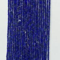 Natural Lapis Lazuli Beads, Round & faceted, lapis lazuli Approx 14.96 Inch 