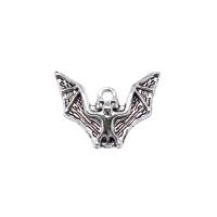 Pendentifs animaux en alliage de zinc, Chauve-souris, Plaqué de couleur d'argent, DIY Vendu par PC