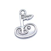 Zinc Alloy Jewelry Pendants, antique silver color plated, vintage & DIY 