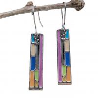 Zinc Alloy Drop Earring, fashion jewelry & for woman 