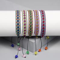 Cordón de lana pulsera, Hilo de algodón, Joyería & unisexo, más colores para la opción, longitud:aproximado 7.48 Inch, Vendido por UD