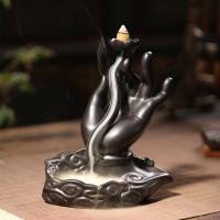 Incense Smoke Flow Backflow Holder Ceramic Incense Burner, Porcelain, for home and office & durable 