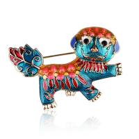 Enamel Brooch, Zinc Alloy, plated, fashion jewelry & for woman 