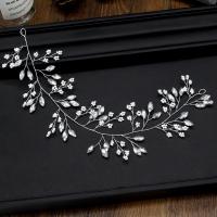 Headband, Zinc Alloy, with Seedbead, fashion jewelry & for woman & with rhinestone 