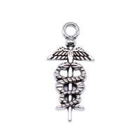 Zinc Alloy Jewelry Pendants, antique silver color plated, vintage & DIY 