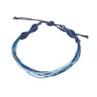 Cordón de lana pulsera, cordón poliéster, unisexo & ajustable, más colores para la opción, longitud:aproximado 18-28 cm, Vendido por UD