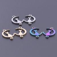 Stainless Steel Pendants, 304 Stainless Steel, Vacuum Ion Plating, DIY 