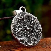 Stainless Steel Pendants, 304 Stainless Steel, Dragon, polished, vintage & DIY 