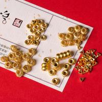 Brass Spacer Beads, DIY golden 