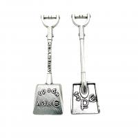 Zinc Alloy Jewelry Pendants, Shovel, antique silver color plated, vintage & DIY Approx 