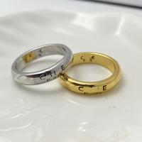 Messing Fingerring, plattiert, Modeschmuck & verschiedene Größen vorhanden & für Frau, keine, verkauft von PC