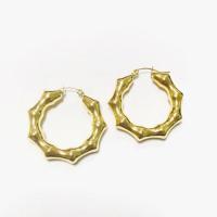 ステンレス　ダングル ピアス, 304ステンレススチール, 18Kゴールドメッキ, ファッションジュエリー & 女性用, 金色 売り手 ペア