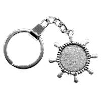 Zinc Alloy Pendant Cabochon Setting, Sun, plated, vintage & DIY 20mm 