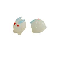 Animal Lampwork Beads, Rabbit, DIY 