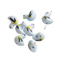 Animal Porcelain Beads, Duck, DIY 