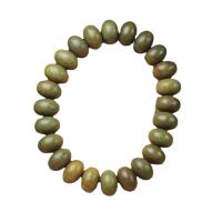 Wrist Mala, Green Sandalwood, Abacus, folk style & Unisex Approx 11 Inch 