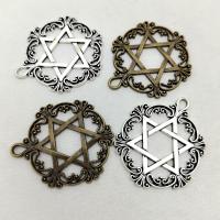 Zinc Alloy Hollow Pendants, plated, vintage & DIY Approx 