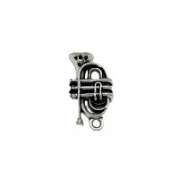 Zinc Alloy Jewelry Pendants, Loudspeaker, antique silver color plated, vintage & DIY Approx 