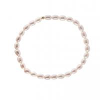 Bracelets de perles, perle d'eau douce cultivée, bijoux de mode & pour femme, blanc Environ 7 pouce, Vendu par PC