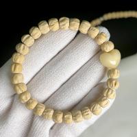 Wrist Mala, Bodhi, Carved, fashion jewelry & Unisex 7mm 