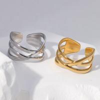 Edelstahl Fingerring, 304 Edelstahl, Modeschmuck & für Frau, keine, Größe:8, verkauft von PC