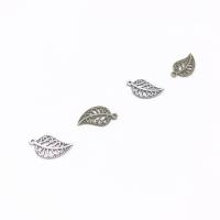 Pendentifs feuilles en alliage de zinc , Placage, Vintage & DIY, plus de couleurs à choisir Environ 2.5mm, Vendu par PC