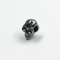 Titanium Steel Component, Skull, DIY Approx 4mm 