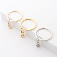 Zinc Alloy Key Clasp, fashion jewelry 30mm 