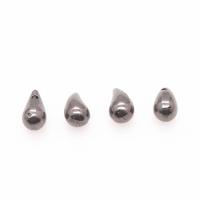 Edelstahl Anhänger, 304 Edelstahl, Tropfen, poliert, DIY, originale Farbe, 12x6.8mm, verkauft von PC