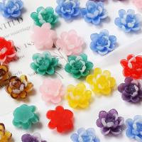 Accesorio del pelo de DIY que, resina, Flor, Bricolaje, más colores para la opción, 21x10mm, 10PCs/UD, Vendido por UD